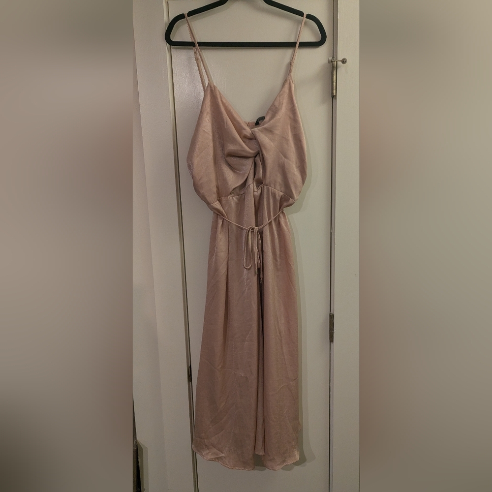 NWT Simplee Plus Elegant Pink Women's Dress 3XL